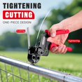 thumbnail image 2 of XUNXUNRA 13 in Red 200 lb Cable Tie Wraps 150 Piece, 2 of 9