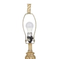 thumbnail image 5 of DecMode 31" Twisted Brown Table Lamp with Cream Linen Shade (2 Count), 5 of 10