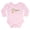Petal Pink, variant on CafePress - Freya - Long Sleeve Cotton Baby Bodysuit