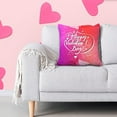 thumbnail image 3 of DefiDgd Valentine's Day Throw Pillow Covers,Colorful Heart Pattern Pillow Cover Cushion Case for Sofa Living Room Bedroom Valentine's Day Holiday Farmhouse Home Decoration(A), 3 of 5