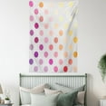 thumbnail image 4 of Polka Dots Home Decor Wall Hanging Tapestry, Gradient Polka Dots Artistic Digital Creative Design Array of Filled Circles Artwork, Bedroom Living Room Dorm Accessories, 40 X 60 Inches, by Ambesonne, 4 of 5