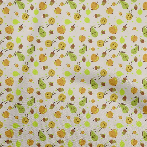oneOone Polyester Spandex Peach Fabric Autumn Sewing Craft Projects Fabric Prints By Yard 56 Inch Wide
