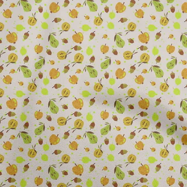 oneOone Polyester Spandex Peach Fabric Autumn Sewing Craft Projects Fabric Prints By Yard 56 Inch Wide
