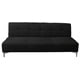 thumbnail image 3 of Sofa Cama Reclinable El Bazar Store New York Terciopelo Negro Futón 3 posiciones Sala, 3 of 7