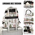 thumbnail image 3 of FORMRS Mini Backpack Purse for Women Travel Daypack Casual Shoulder Bag, Green Nordic Christmas, 3 of 7