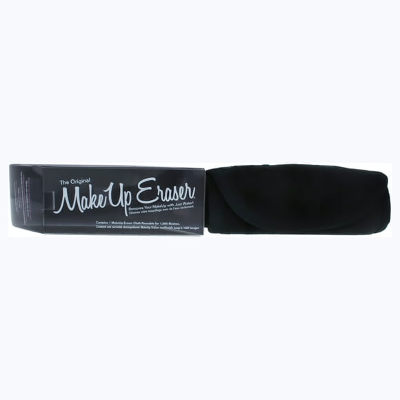 Borrador de maquillaje MakeUp Eraser tela desmaquillante negra
