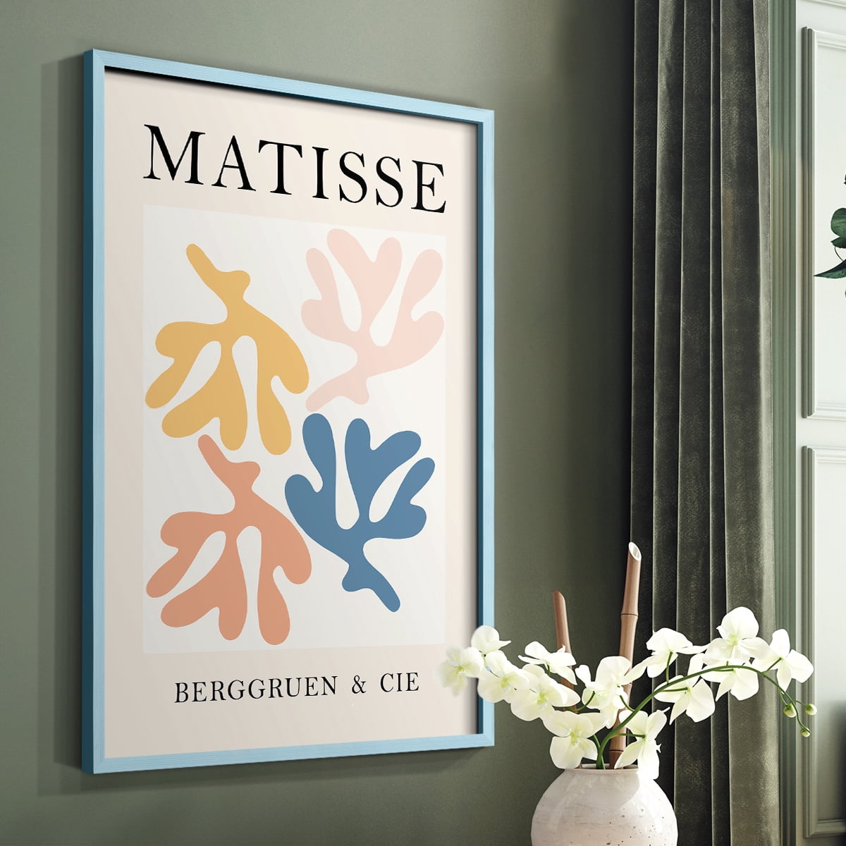Matisse CCLXXVI in Solid Wood 8 x 10 Framed Print