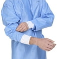 thumbnail image 3 of McKesson Disposable Non-Reinforced Surgical Gown with Towel Blue X-Large 1 Ct, 3 of 4