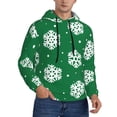 thumbnail image 2 of Daiia Snowflake for Men's Fashion Hoodies & Sweatshirts with Kangaroo Pocket Hooded Sweatshirt Breathable & Moisture Wicking-Medium, 2 of 7