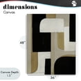 thumbnail image 4 of Stupell Industries Mid-Century Minimalist Geometrics in Neutrals Canvas Art, 36 x 48, by Kippi Leonard, 4 of 8