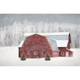 thumbnail image 2 of Deiter, Lori 18x13 White Modern Wood Framed Museum Art Print Titled - Red Christmas, 2 of 4