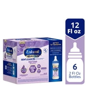 (6 pack) Enfamil NeuroPro Gentlease Ready-to-Feed Baby Formula for Easing Fussiness, Gas, Spit-up in 24hrs, 2 fl oz Bottle, 6 Count