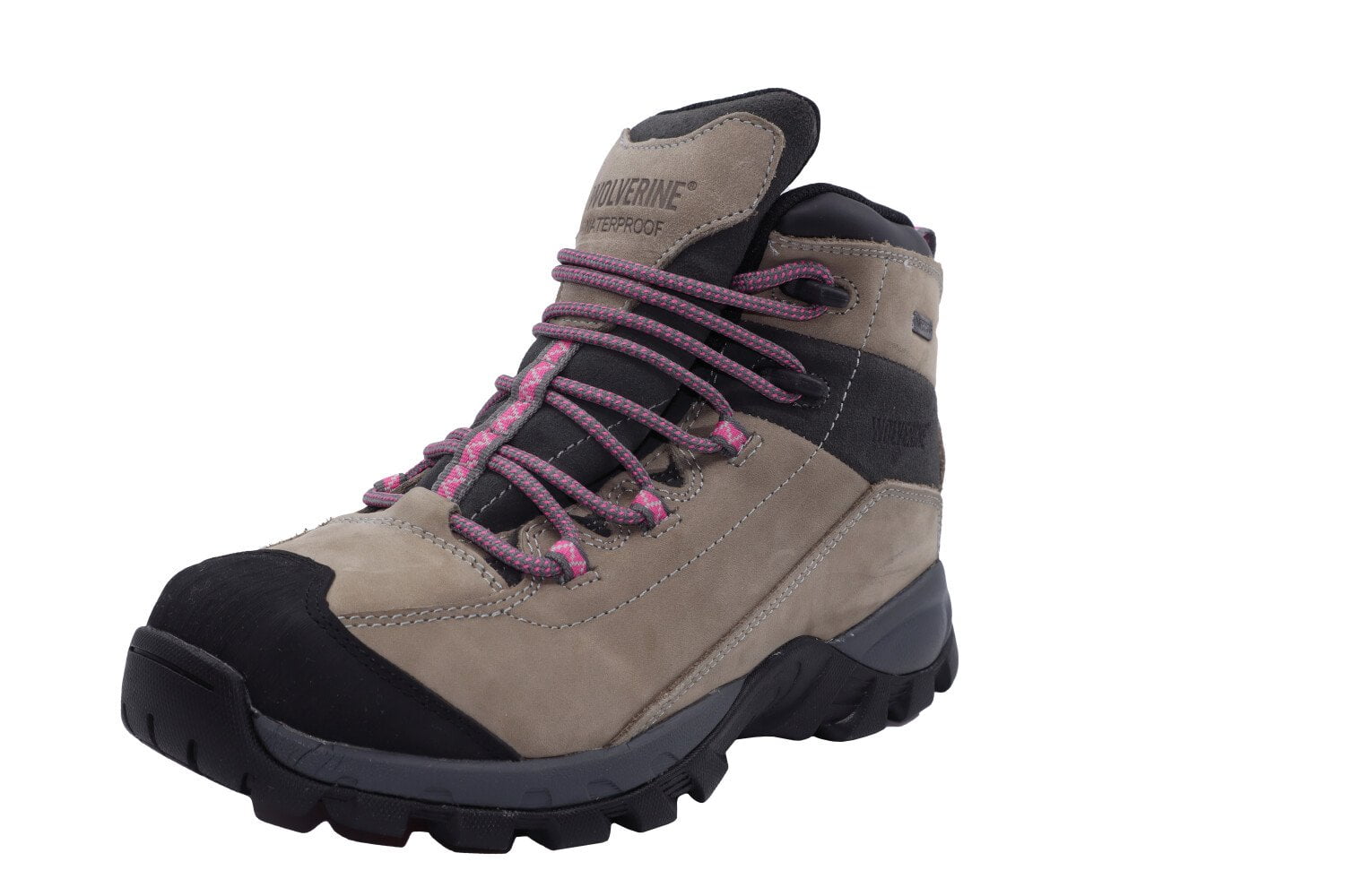 Wolverine Women's Blackledge Lx Wild Dove/Pink MidTop Leather Hiking