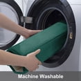 thumbnail image 4 of Buganda Memory Foam Bath Mats Soft Absorbent Bathroom Rugs 20" x 24", Dark Green, 4 of 8