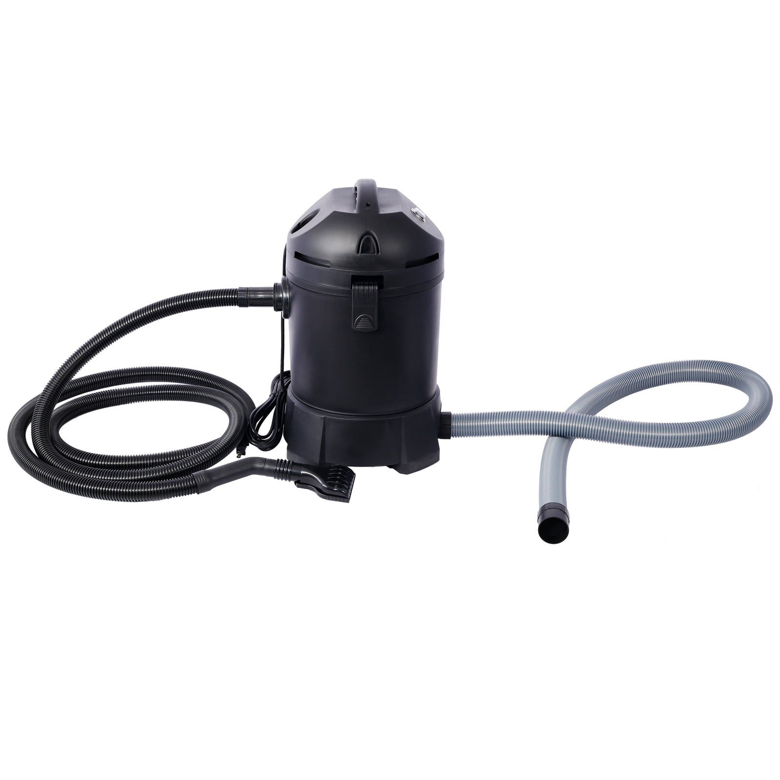 Pond Vacuum Cleaner with 14ft Hose, 1400W Powerful Muck Remover, 3 Nozzles & Debris Bag for Garden Ponds up to 3ft Deep, Continuous Drain System