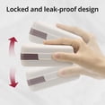 thumbnail image 3 of FRKSMD-Leakproof Travel Soap Case with Lid and Removable Drain Tray - Portable Bar Soap Holder for Travel, Camping, Gym, Outdoor Use - Fits Most Standard Soaps - Made of Durable PP Plastic, 3 of 3