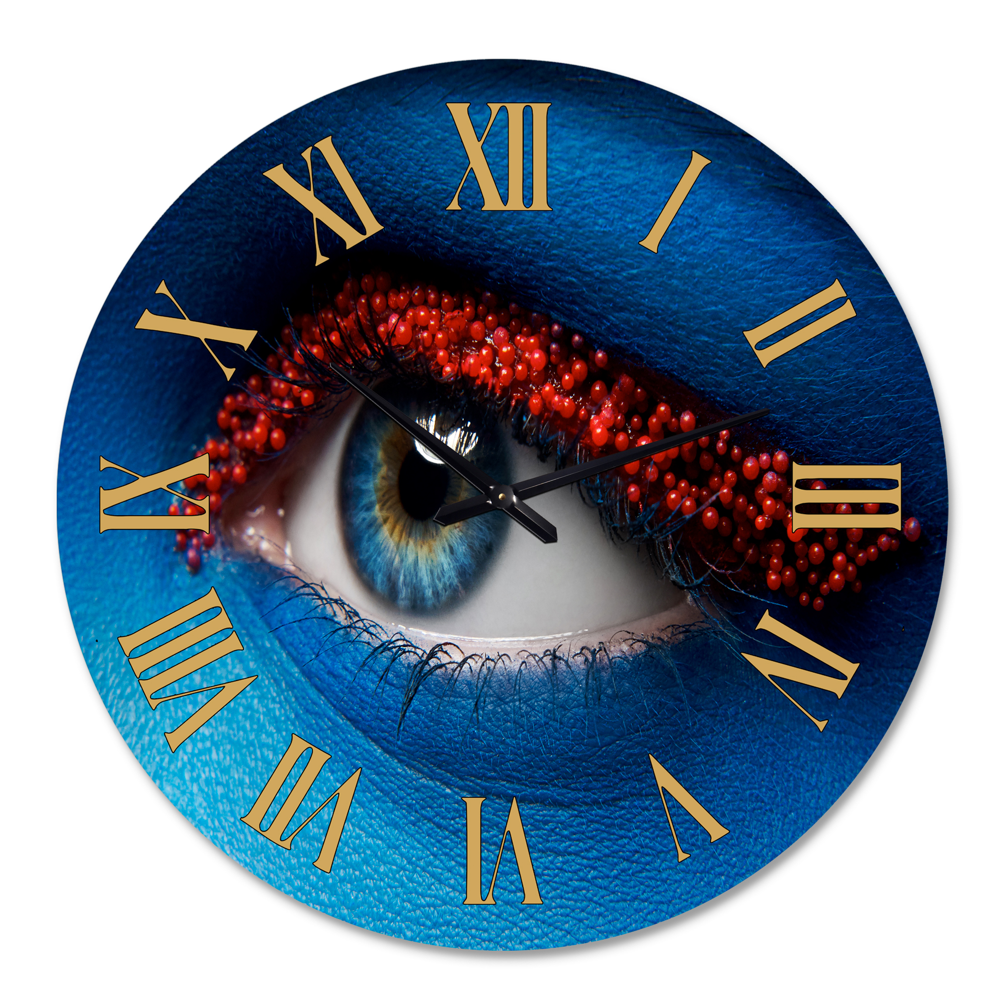 Designart 1 in Modern,Contemporary Wall Clock