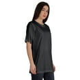 thumbnail image 2 of Inkmeso T-Shirt Basique en Coton à Col Rond pour Femmes Coupe Ample Décontractée Long pour Entraînement, 2 of 8