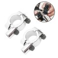 thumbnail image 1 of Motorcycle Handlebar Mirror Mount, 2 Pcs Motorcycle Handlebar Mirror Mount Rearview Mirror 22mm Thread Holder Clamp Adaptor for Motorcycles ATV Scooter, 1 of 7