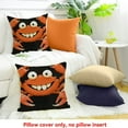 thumbnail image 4 of FCXZI Smiling Crab Throw Pillow Cover for Home Sofa Couch Linen 24x24in, 4 of 5