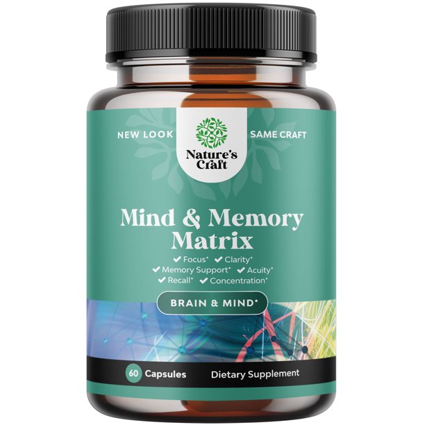 Enhance Brain Memory, Boost Focus, Improve Clarity Mind Booster