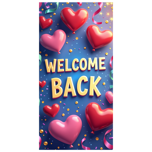 Welcome Back Banner with Rainbow and Pencils Colorful Backdrop for School Party Classroom Decoration Photography Props Festive Background Decor