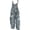 Grey, variant on YunPes Girls Watercolor Jumpsuits Floral Printed Wide Leg Rompers Plus Size Lightweight Spaghetti Tie Strap Overalls