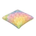 thumbnail image 3 of Multi-Size Linen Sofa Pillow Cover Invisible Zipper Open And Close Strong Use For Sofa Chair Garden Sofa Car Lightgreen Tie Dye Background Rainbow Colors_3 18"X18", 3 of 8