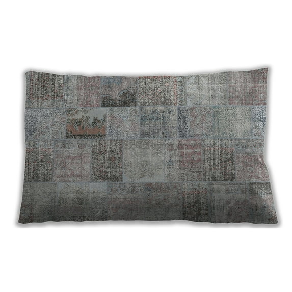 Ahgly Company Outdoor Rectangular Traditional Lumbar Throw Pillow, 13 inch by 19 inch