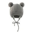 thumbnail image 1 of Gorro trenzado para niños, gorro tejido para niños con protección auditiva cálida Zhivalor Gorras y Gorros, 1 of 5