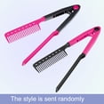 thumbnail image 7 of Unique Bargains Hair Straightening Comb Heat Resistance Home Straightener Styling Comb Red, 7 of 7