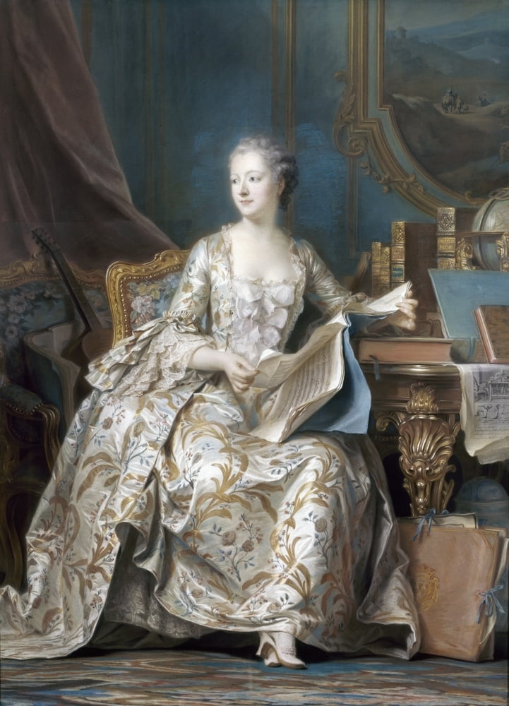 Marquise De Pompadour N(1721-1764) NE Jeanne-Antoinette Poisson Mistress Of King Louis Xv Of ...
