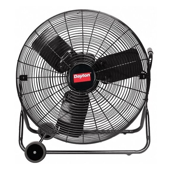 Dayton Lt Dty Qt Dsgn Indstrl fan,24" Blde Dia. 6AGY9