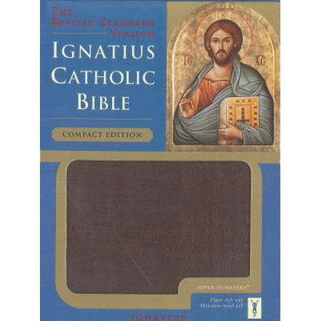 Ignatius Catholic Bible : Revised Standard Version, Burgundy, Zipper