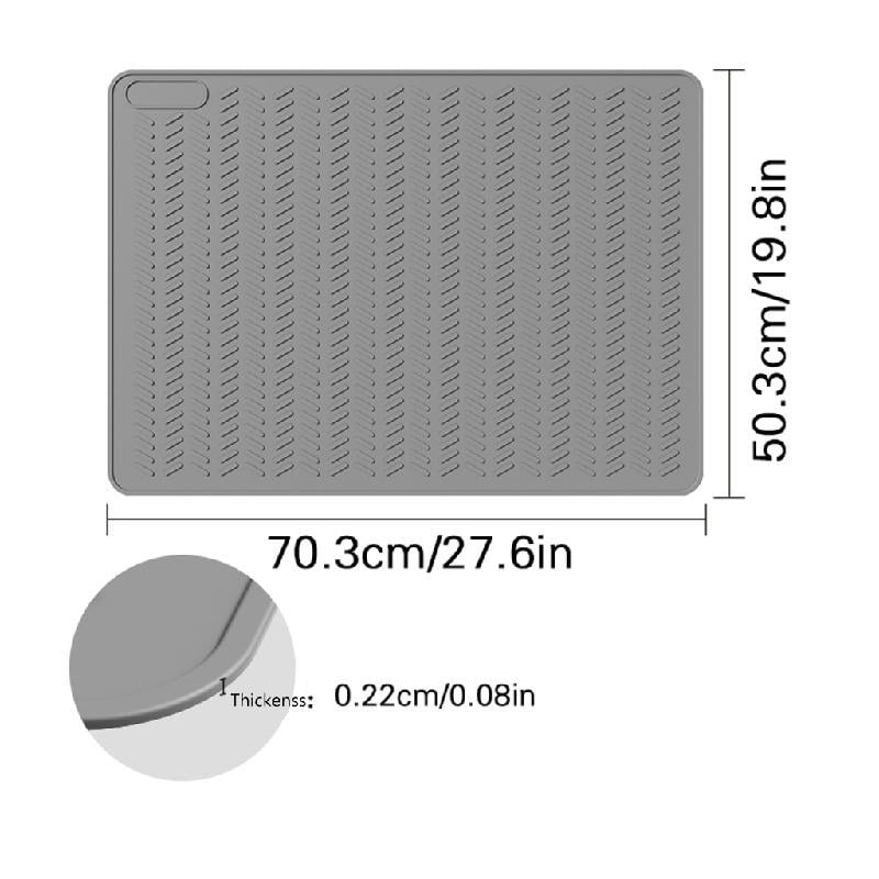 Foldable Silicone Mat for Kitchen Counter Organization Electric Stove Top Cover