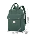 thumbnail image 3 of Dmlowu School Backpack Fashion Travel Backpack Large Capacity Laptop Backpack Lightweight Sturdy School Book Bag for Weekender Business Trip Hiking, 12x16.5 ( Multicolor ), 3 of 6