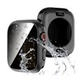 thumbnail image 1 of wonima44 3 in 1 for Apple Watch Series 6/5/4 40mm Waterproof Case, Front Privacy Tempered Glass Screen Protector + Back 360° Protective Bumper Cover -Black, 1 of 1