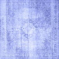 thumbnail image 1 of Ahgly Company Machine Washable Indoor Square Persian Blue Traditional Area Rugs, 6' Square, 1 of 1