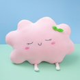 thumbnail image 1 of 1pc 35-70CM Cute Sun & Cloud Plush Pillow Stuffed Soft Creative Plush Sun Cloud Toy Car Pillow Home Decor Kids Children Toys60cm Pink Cloud Deng Xun unisex, 1 of 2
