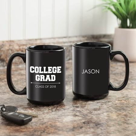 College Grad Personalized 15 oz. Coffee Mug (Best College Graduation Gifts From Parents)