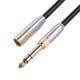 thumbnail image 2 of Cable auxiliar de 3 m con núcleo de cobre completo macho Kuymtek a Mini Cable adaptador XLR con protector de papel de aluminio Cable adaptador para Audífonos de cám, 2 of 7