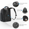 thumbnail image 5 of Onyx Premium Travel Amical Sac à Dos 17.3 pouces Noir, 5 of 5