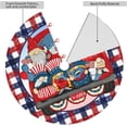 thumbnail image 3 of July 4th Patriotic Cute Truck Gnome Plaid 36 Inch Christmas Tree Skirt Carpet Mat Funny Party Decor Supplies for Xmas Halloween Decorations Occasion, 3 of 6