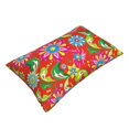thumbnail image 3 of Bixox Vector Mexican Otomi Style Bright Printed Pillow Protector,Super Soft Ideal for Home,Guests,Rentals - 14"x20", 3 of 8
