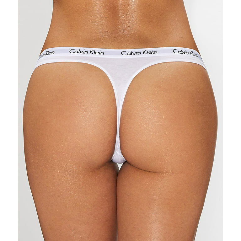 Calvin Klein BLACK/WHITE/GREY Carousel Logo Cotton Bikini Panty 3-Pack, US  Small