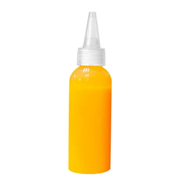 Peinture pour Cuir 100 ml - Rénovateur de Couleur pour Meubles, Réparation de Couleur pour Cuir Jaune
