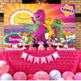 thumbnail image 4 of Barney & Friends Backdrop Banner Party Supplies Poster Movie Theme Background for Photography Birthday Decorations, 4 of 5