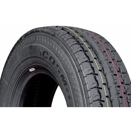 Cosmo 2 Cosmo Stray Kat III+ ST225/75R15 123/119L All Steel Trailer Tires 14 PLY Load G 80679381 / 225/75/15 / 2257515 Sansujyuku sansujyuku.com