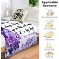thumbnail image 5 of Yibo Best Gifts for Grandma Blanket Flannel Soft and Comfortable Anti-static Bed Sofa Blanket, 5 of 7