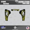 thumbnail image 4 of Kalair GFX Graphics Kit for Suzuki LTZ400 (2003-2008) Core Series, 4 of 5